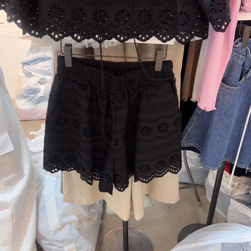OZ東大門實拍女裝新款時尚職業人氣25春夏推薦休閑真品短褲OZ.ounce短褲圖色2