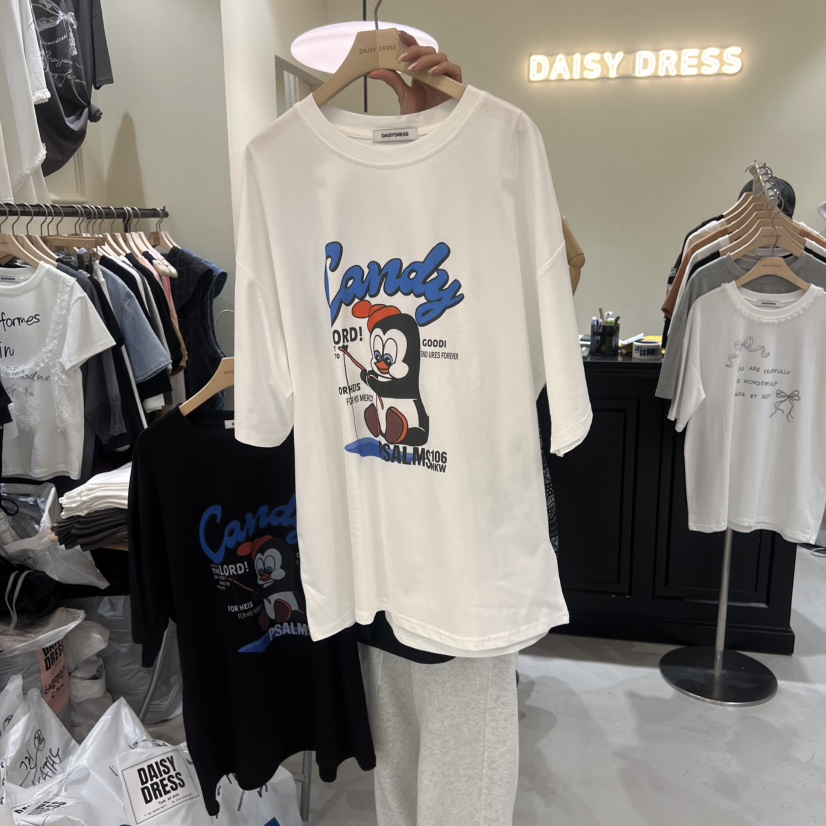 DAISY DRESS東大門代購女裝新品職業時尚真品人氣25春夏T恤DAISY DRESST恤