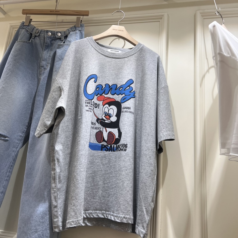 DAISY DRESS東大門代購女裝新品職業時尚真品人氣25春夏T恤DAISY DRESST恤圖色3