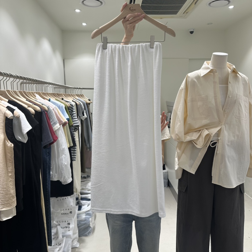 GLORY東大門實拍女士新品真品時尚25春夏休閑人氣熱賣職業長裙GLORY長裙