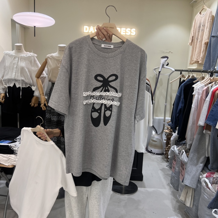 DAISY DRESS東大門實拍女裝新品熱賣真品25春夏休閑人氣T恤DAISY DRESST恤圖色3