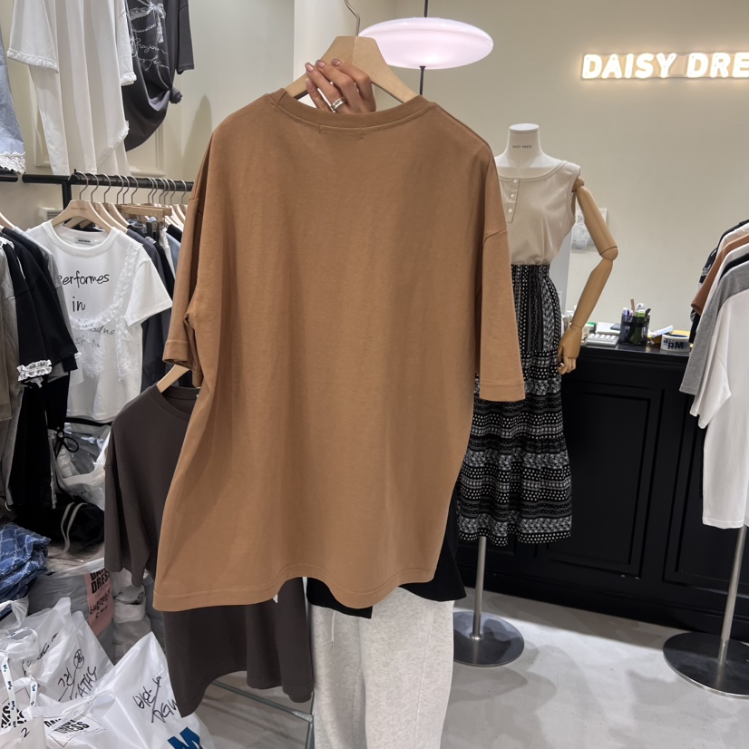 DAISY DRESS韓國代購女裝新品職業休閑推薦時尚真品25春夏T恤DAISY DRESST恤
