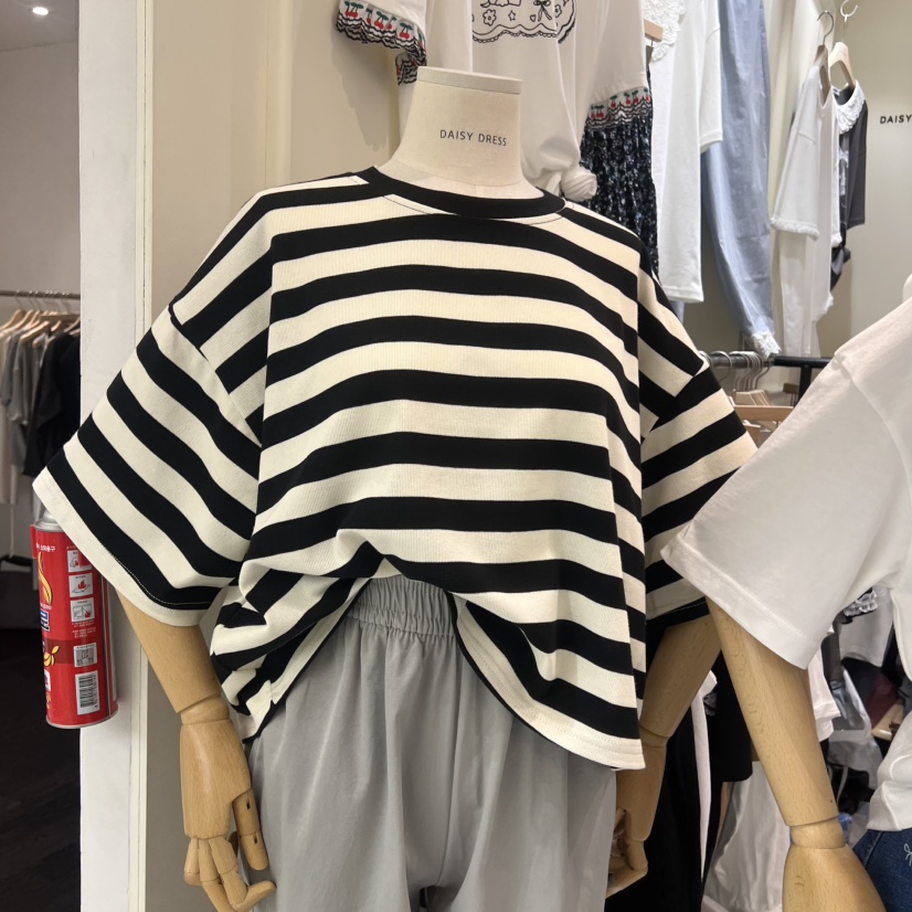 DAISY DRESS韓國代購女裝新款休閑推薦熱賣25春夏人氣真品T恤DAISY DRESST恤