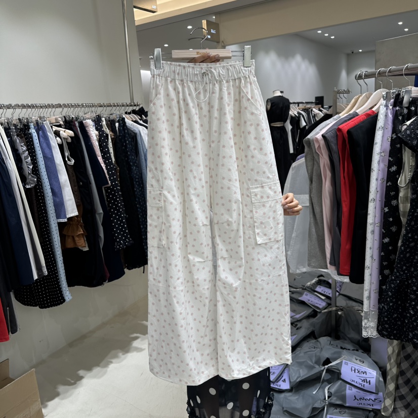 BENE韓國代購女士新款真品熱賣職業時尚推薦休閑25春夏休閑褲BENE休閑褲