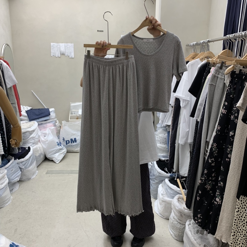 BREEZE韓國直郵女裝新款25春夏推薦真品人氣時尚休閑休閑褲BREEZE休閑褲