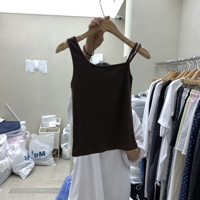 BREEZE東大門實拍女士新品時尚熱賣人氣真品推薦25春夏吊帶背心BREEZE吊帶/背心圖色2