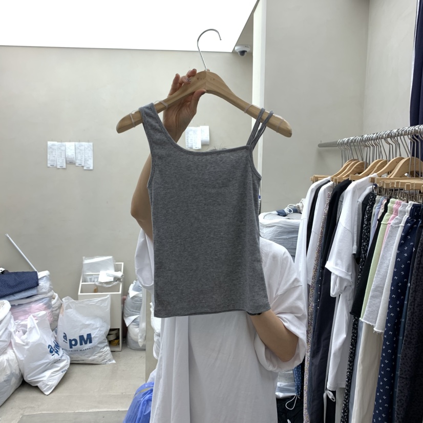 BREEZE東大門實拍女士新品時尚熱賣人氣真品推薦25春夏吊帶背心BREEZE吊帶/背心圖色3