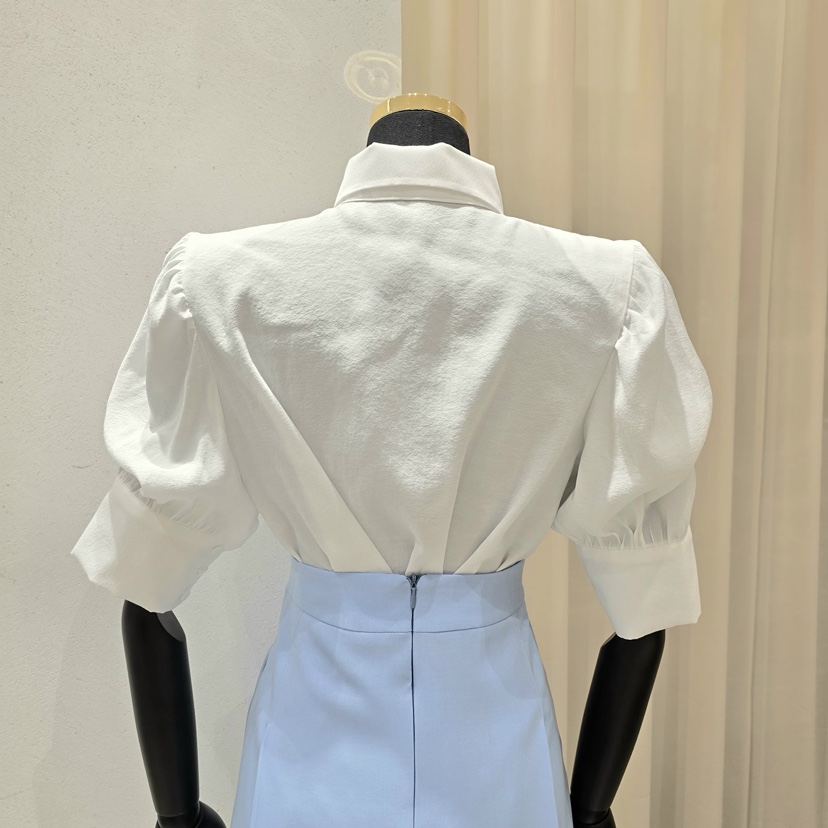 LOTTIMO韓國直郵女士新品休閑25春夏熱賣推薦真品襯衫蕾絲衫LOTTIMO襯衫/蕾絲衫
