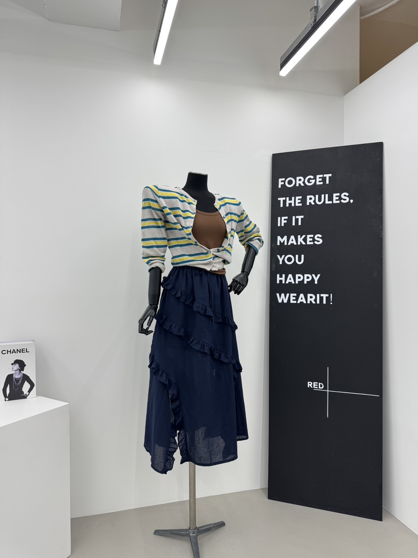 RED-A韓國㊣直郵東大門代購女裝新品人氣休閑推薦時尚長裙RED-A長裙