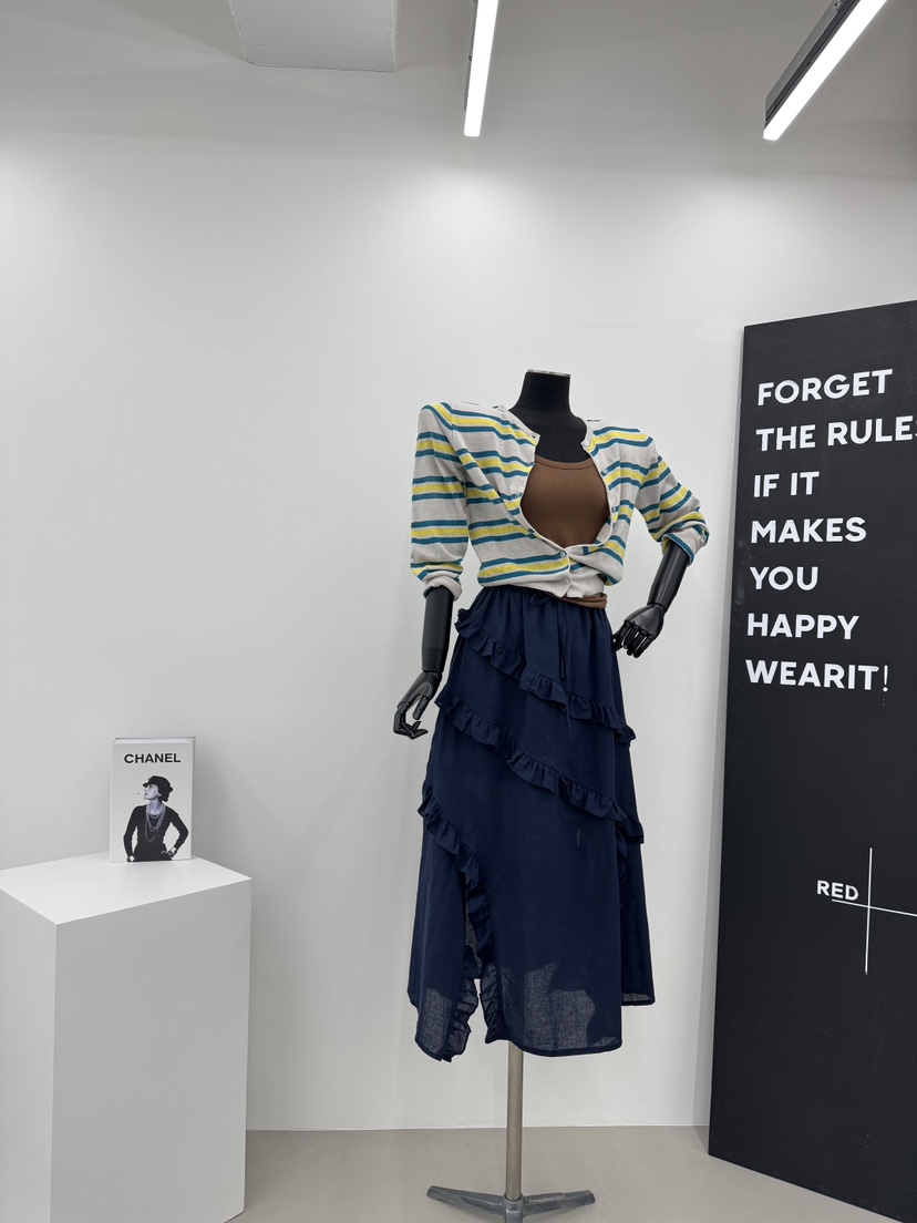 RED-A韓國㊣直郵東大門代購女裝新品人氣休閑推薦時尚長裙RED-A長裙