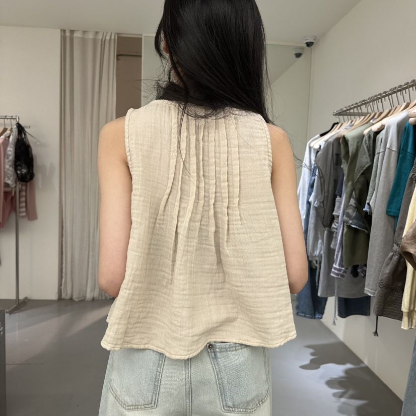 VAULT韓國㊣直郵東大門代購女裝新品熱賣休閑時尚25春夏吊帶背心VAULT吊帶/背心