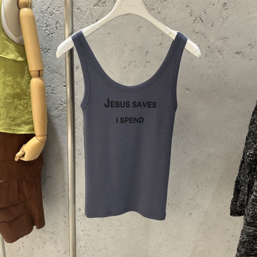 6PENCE-P韓國直郵㊣東大門實拍女裝新品推薦熱賣人氣吊帶背心6PENCE-P吊帶/背心圖色4