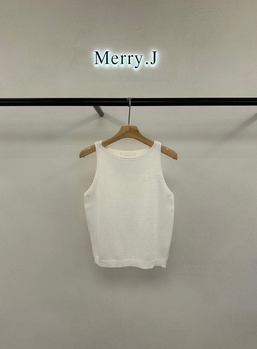 MERRY-J韓國直郵㊣女裝新款人氣休閑時尚吊帶背心柔軟亞麻MERRY-J吊帶/背心