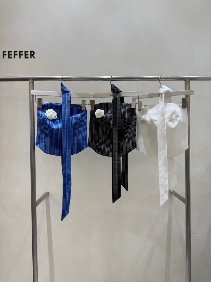 FEFFER韓國㊣直郵東大門代購女裝新款休閑時尚吊帶背心腰帶FEFFER吊帶/背心