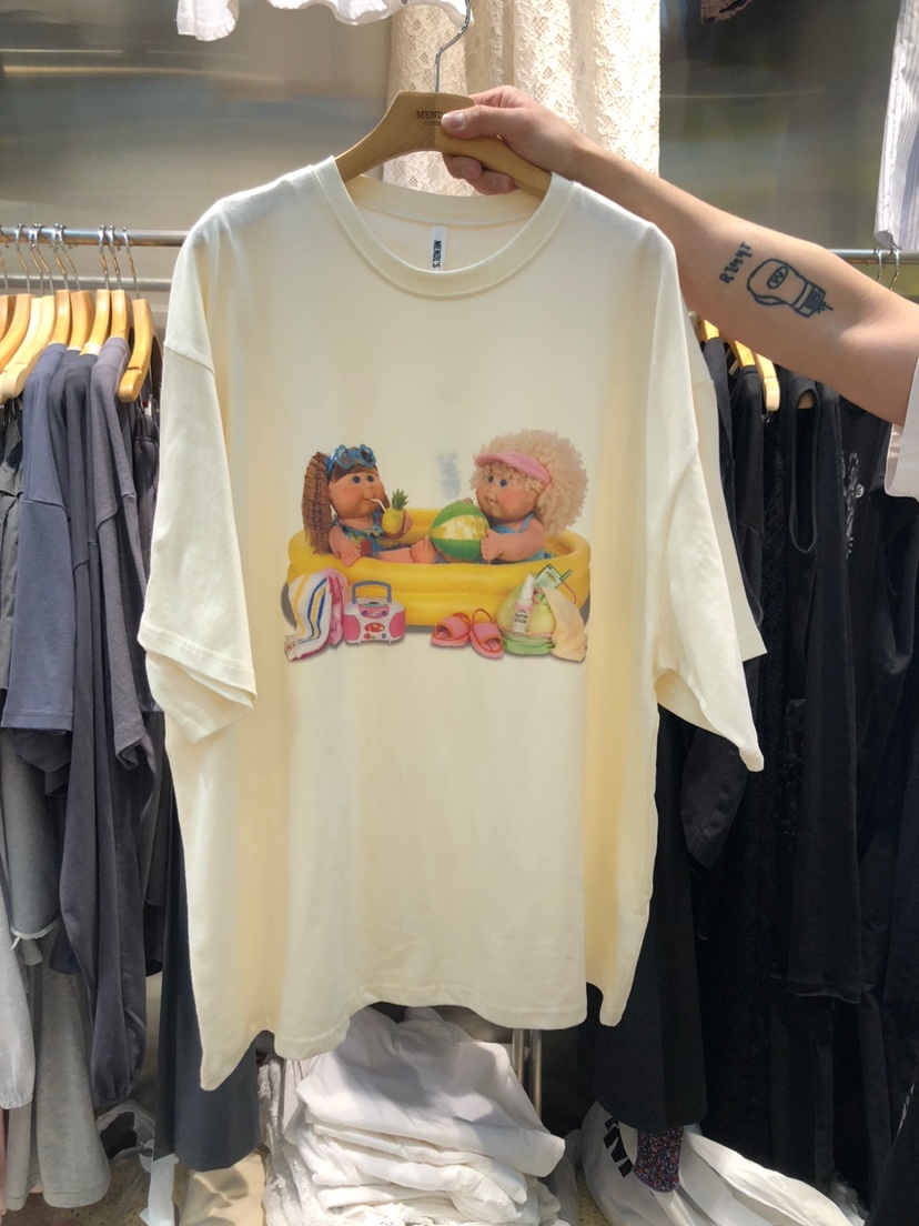MENDL S直郵韓國代購㊣女裝新款休閑人氣25春夏時尚熱賣T恤MENDL ST恤
