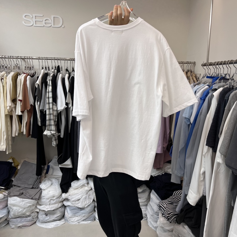 LEESEED-A直郵韓國代購㊣女裝新款推薦人氣熱賣時尚25春夏T恤SEeD/LEESEEDT恤