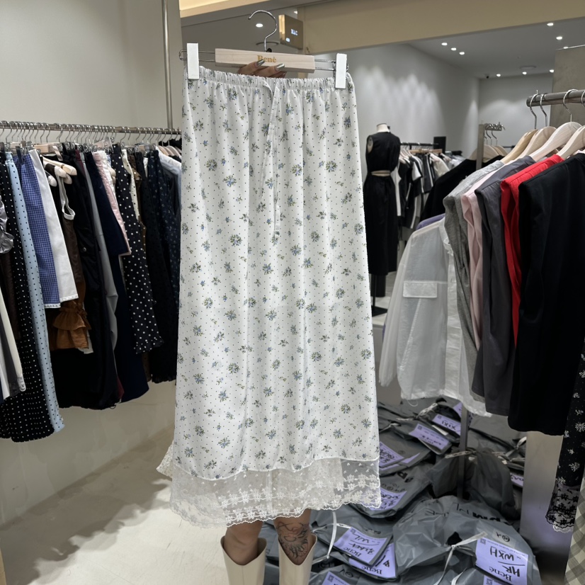 BENE韓國直郵㊣東大門實拍女裝新品推薦熱賣時尚人氣休閑長裙BENE長裙圖色1