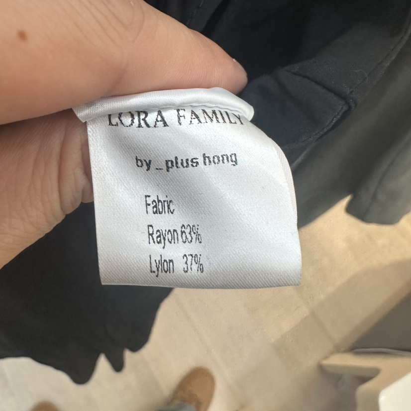 PLUS HONG-P韓國直郵㊣東大門實拍女裝新品休閑推薦長裙褶皺LORA FAMILY/PLUS HONG長裙