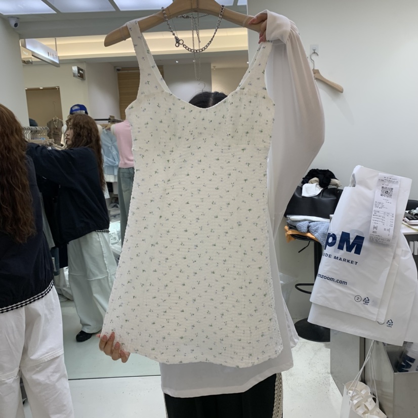 FLAUNT直郵韓國代購㊣女裝新品25春夏休閑人氣時尚推薦連衣裙FLAUNT連衣裙圖色2