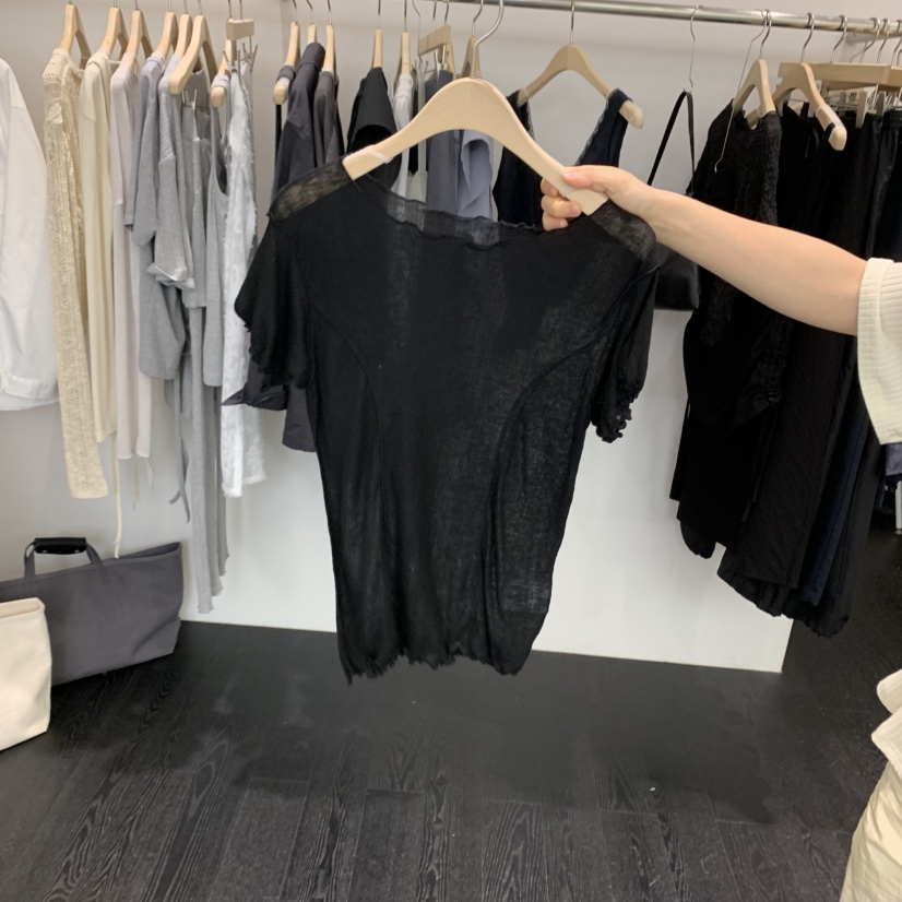 TAFFETA韓國㊣直郵東大門代購女裝新品25春夏人氣推薦時尚T恤TAFFETAT恤圖色4
