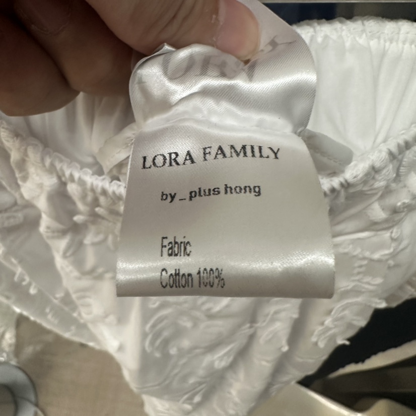 PLUS HONG-P韓國㊣直郵東大門代購女裝新品推薦長裙棉質蕾絲LORA FAMILY/PLUS HONG長裙