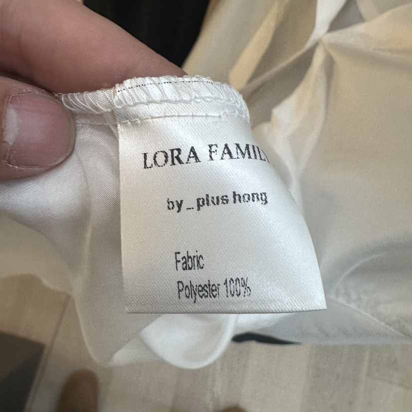 PLUS HONG-P韓國㊣直郵東大門代購女裝新品25春夏襯衫蕾絲衫LORA FAMILY/PLUS HONG襯衫/蕾絲衫