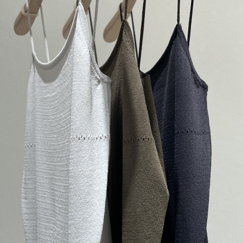 STATEMENT韓國直郵㊣東大門實拍女裝新款推薦時尚25春夏吊帶背心STATEMENT吊帶/背心