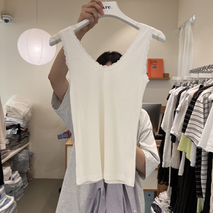 ARE韓國直郵㊣女裝新款熱賣時尚推薦休閑25春夏人氣吊帶背心ARE YOU/ARE吊帶/背心