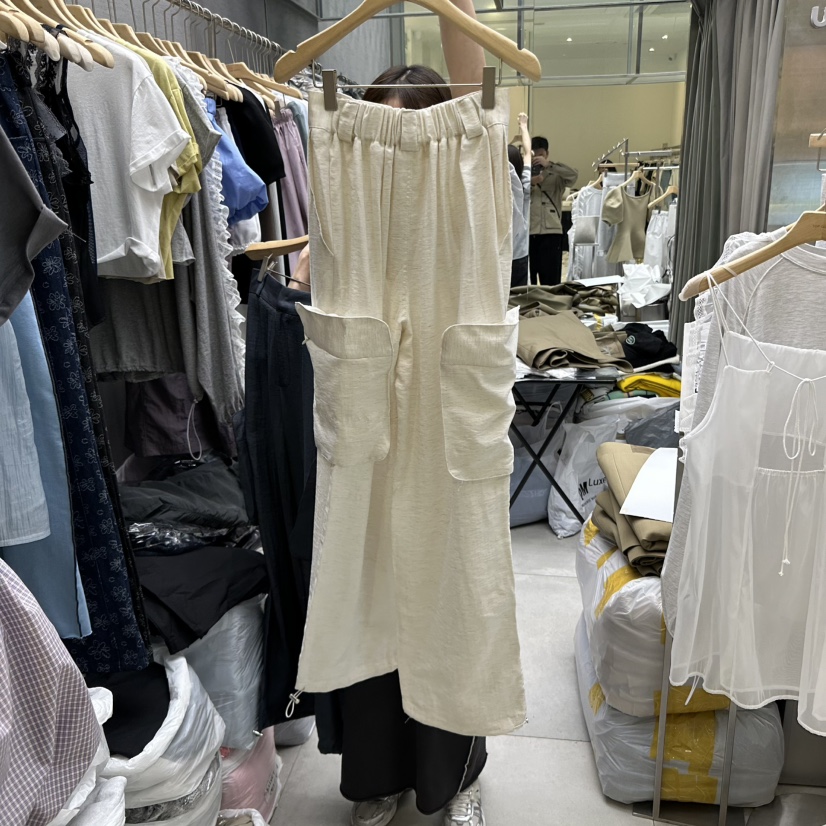 UOOV直郵韓國代購㊣女裝新品25春夏熱賣推薦人氣時尚休閑褲UOOV休閑褲