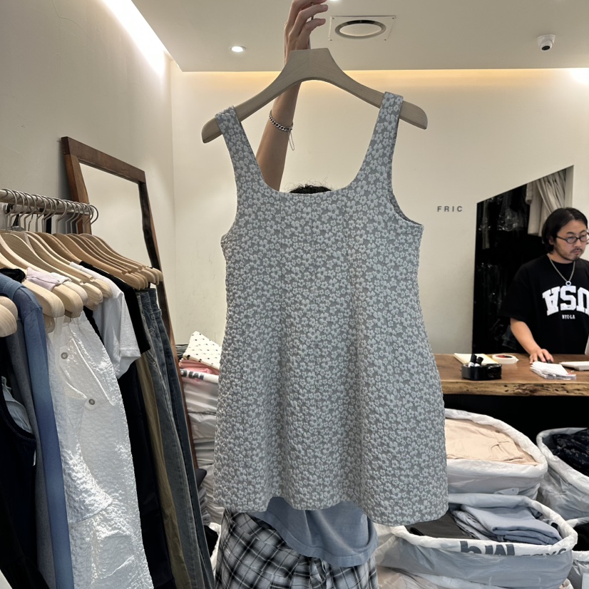 FRIC韓國直郵㊣東大門實拍女裝新款推薦休閑25春夏人氣連衣裙FRIC連衣裙圖色2