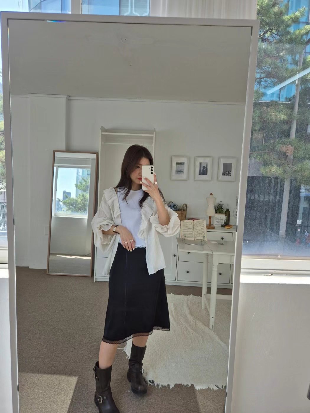 COCORI韓國㊣直郵東大門代購女裝新款時尚人氣半身裙中短裙COCORI半身裙/中短裙