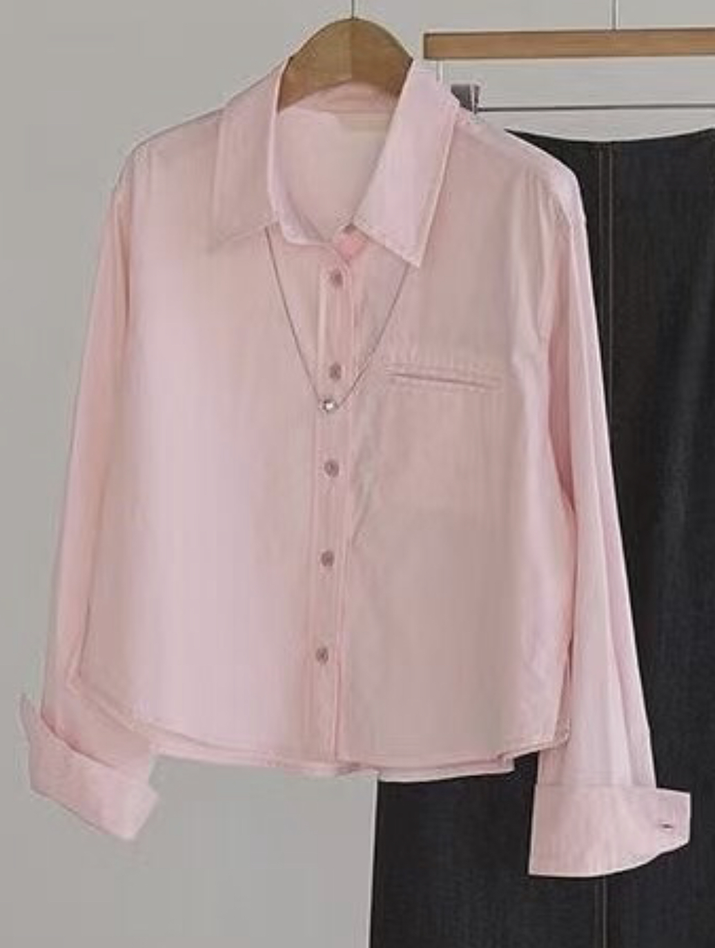 CAROL韓國㊣直郵東大門代購女裝新品25春夏人氣時尚襯衫蕾絲衫CAROL襯衫/蕾絲衫圖色2