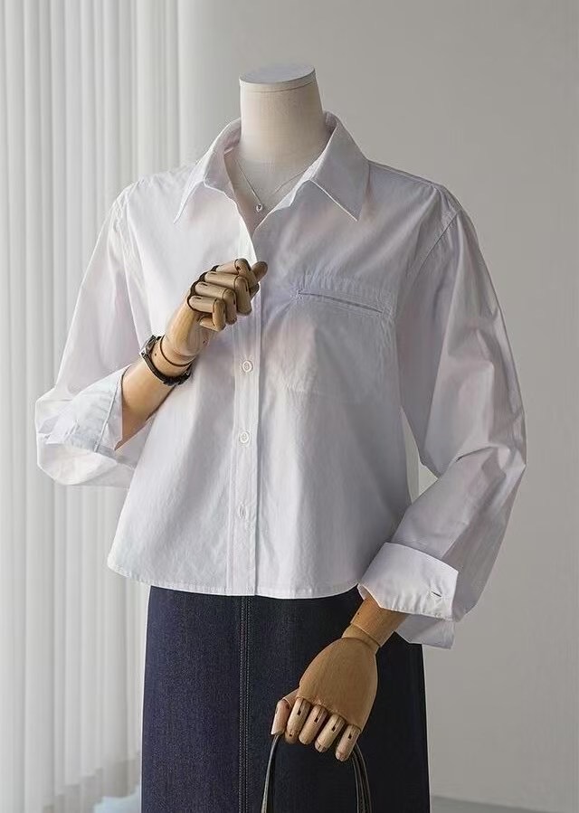 CAROL韓國㊣直郵東大門代購女裝新品25春夏人氣時尚襯衫蕾絲衫CAROL襯衫/蕾絲衫圖色3