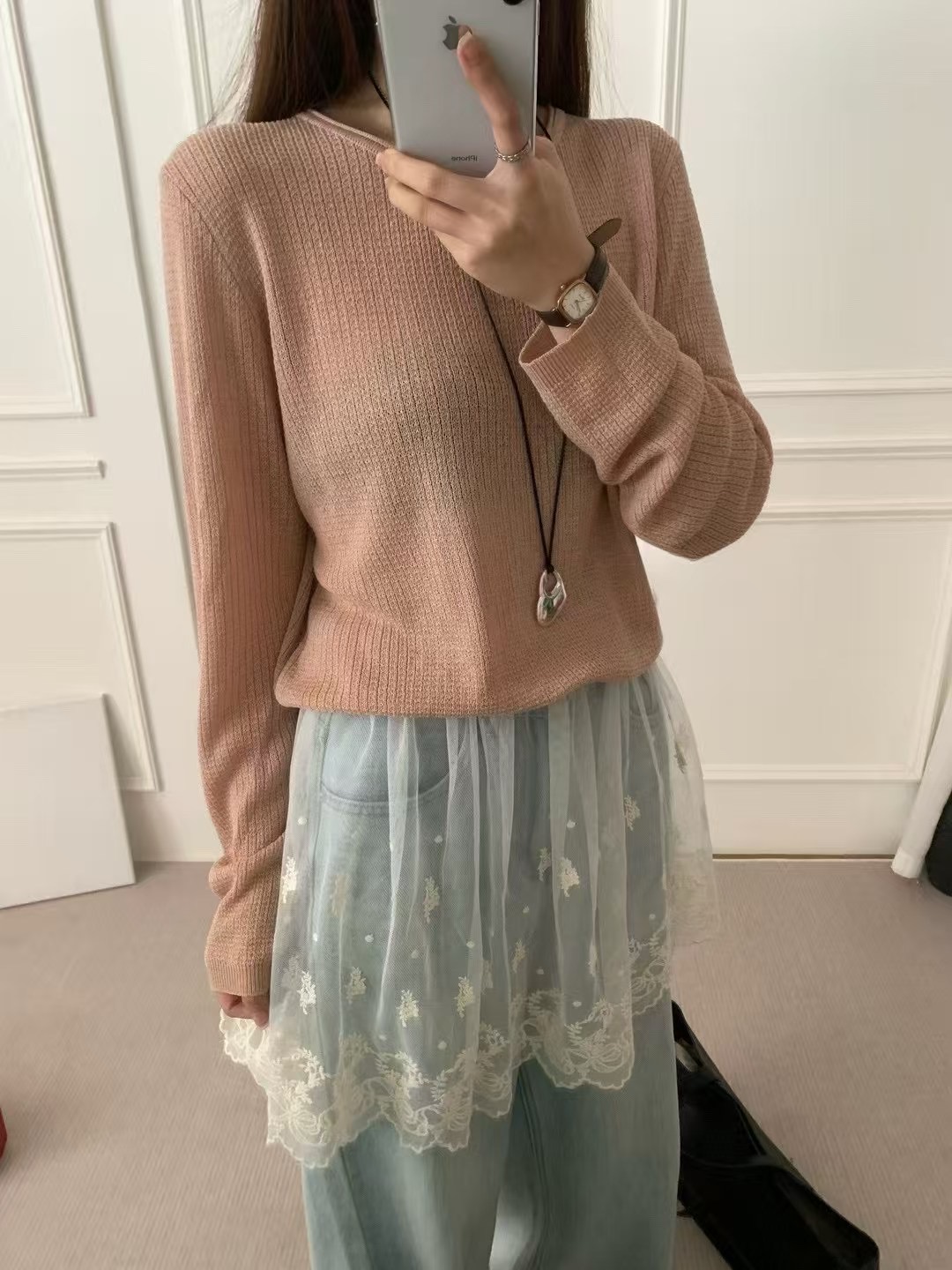 CAROL直郵韓國代購㊣女裝新品推薦熱賣時尚休閑25春夏人氣短裙CAROL短裙