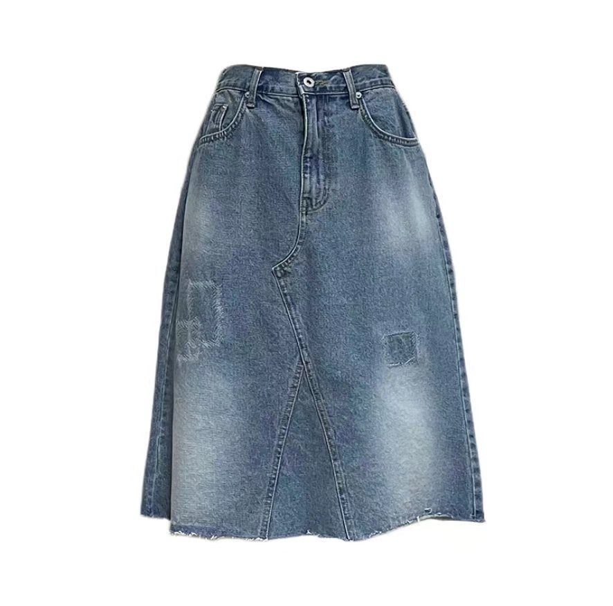 UGIPAL韓國直郵㊣東大門實拍女裝新品25春夏時尚半身裙中短裙UGIPAL半身裙/中短裙