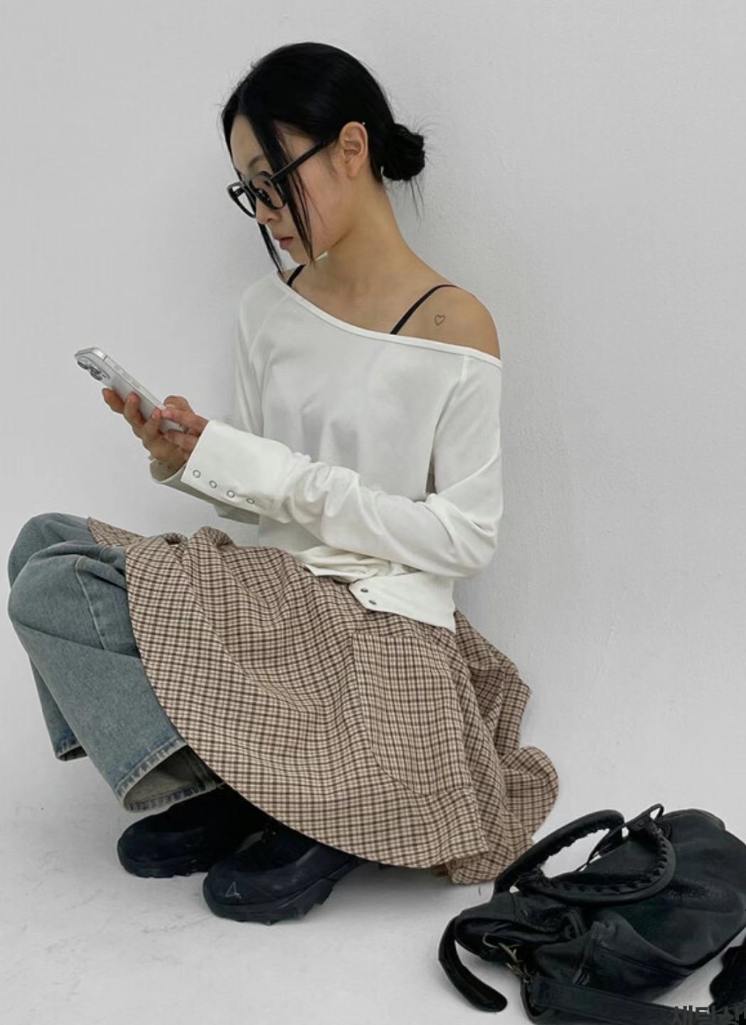 UGIPAL直郵韓國代購㊣女裝新款休閑25春夏人氣熱賣推薦短裙UGIPAL短裙