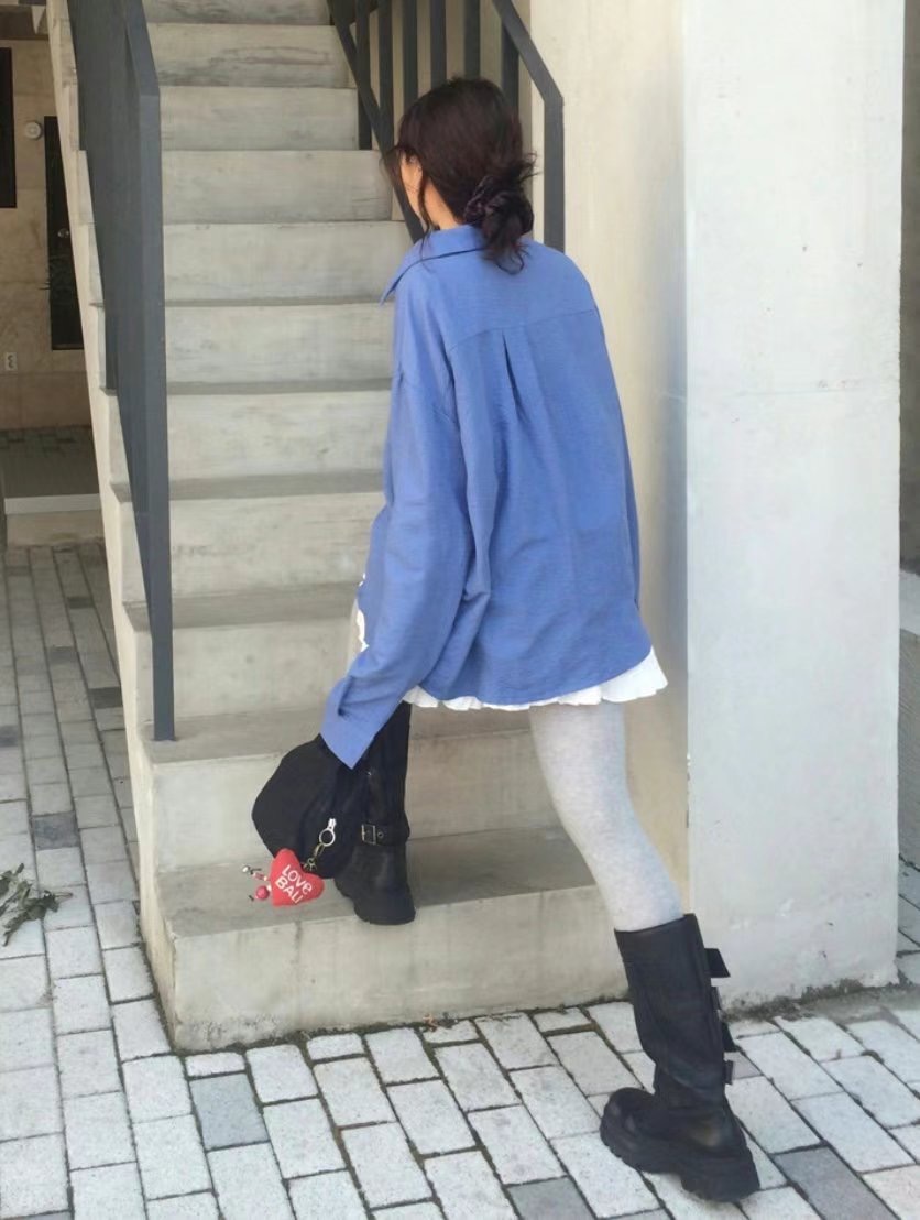 UGIPAL韓國㊣直郵東大門代購女裝新款25春夏人氣襯衫蕾絲衫UGIPAL襯衫/蕾絲衫