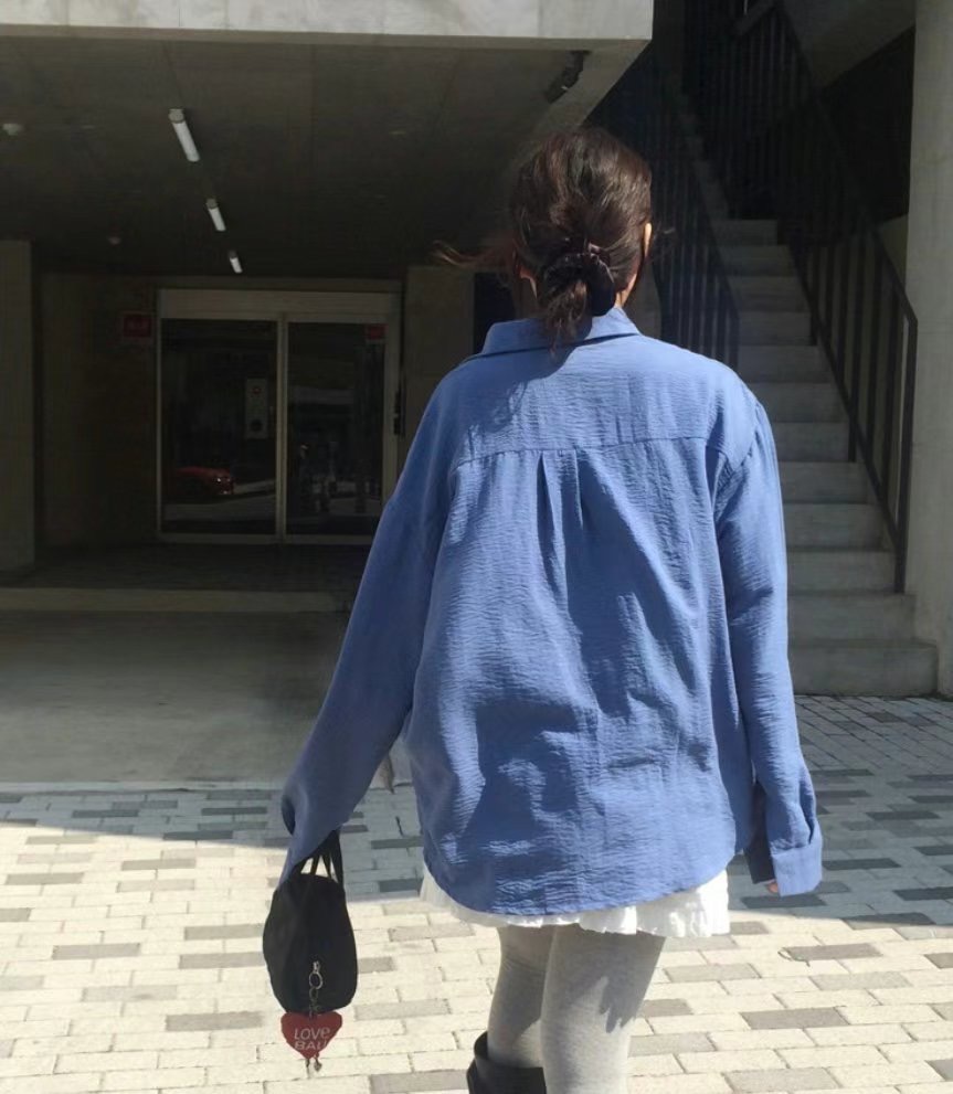 UGIPAL韓國㊣直郵東大門代購女裝新款25春夏人氣襯衫蕾絲衫UGIPAL襯衫/蕾絲衫