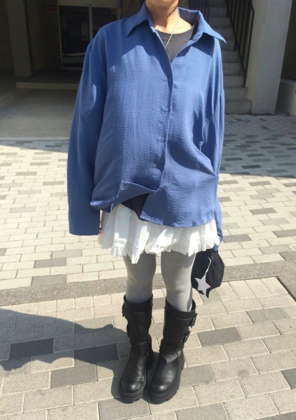 UGIPAL韓國㊣直郵東大門代購女裝新款25春夏人氣襯衫蕾絲衫UGIPAL襯衫/蕾絲衫