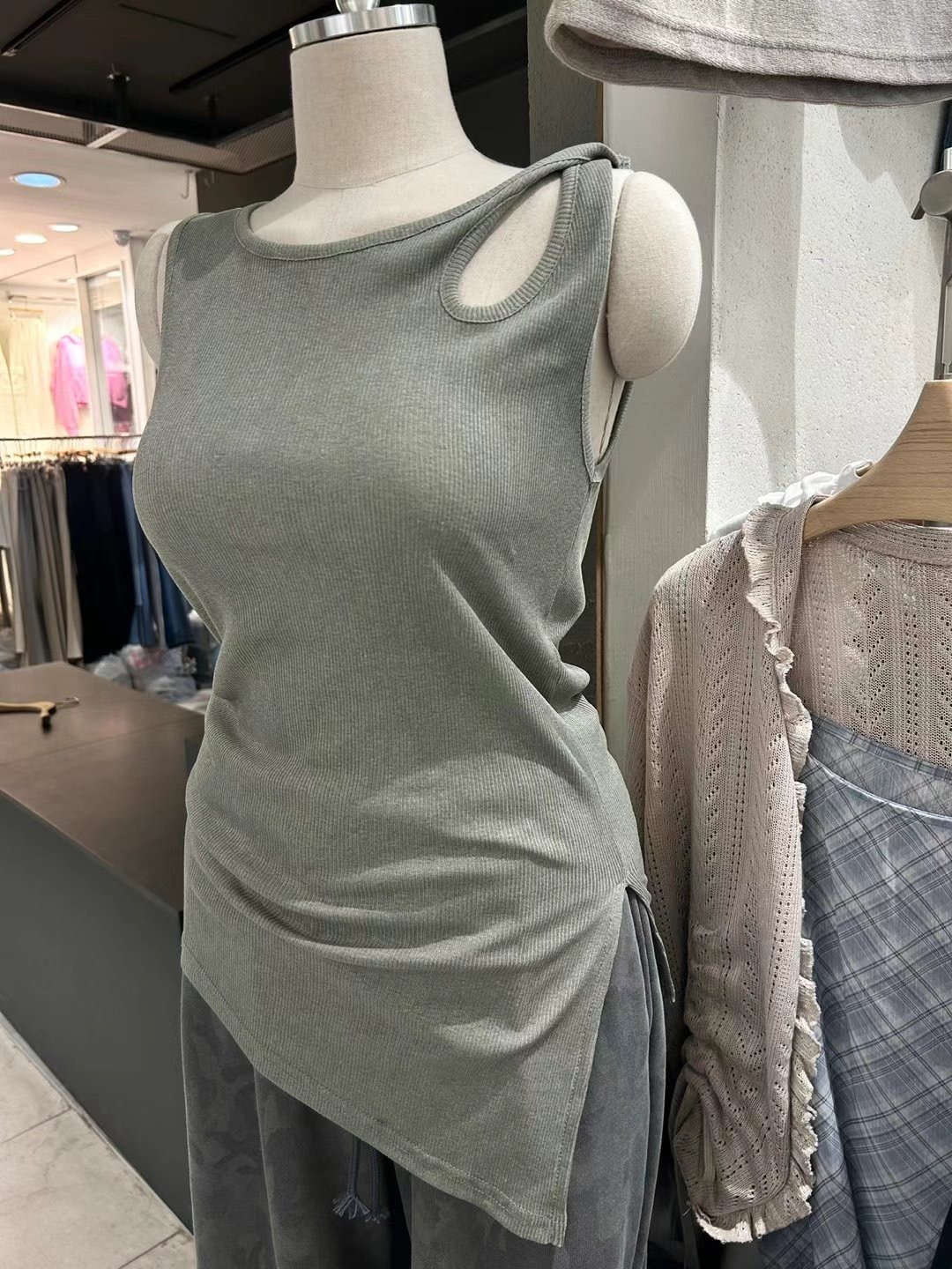 UGIPAL韓國㊣直郵東大門代購女裝新品25春夏人氣休閑連衣裙UGIPAL連衣裙
