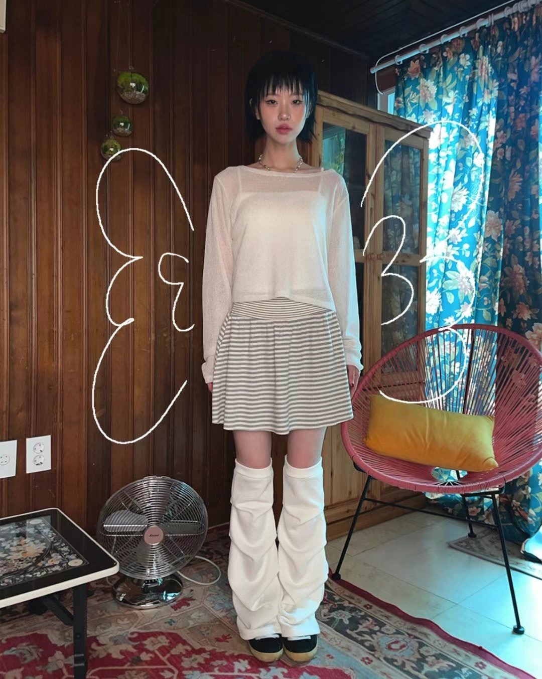 UGIPAL韓國直郵㊣女裝新款休閑人氣25春夏熱賣半身裙中短裙UGIPAL半身裙/中短裙