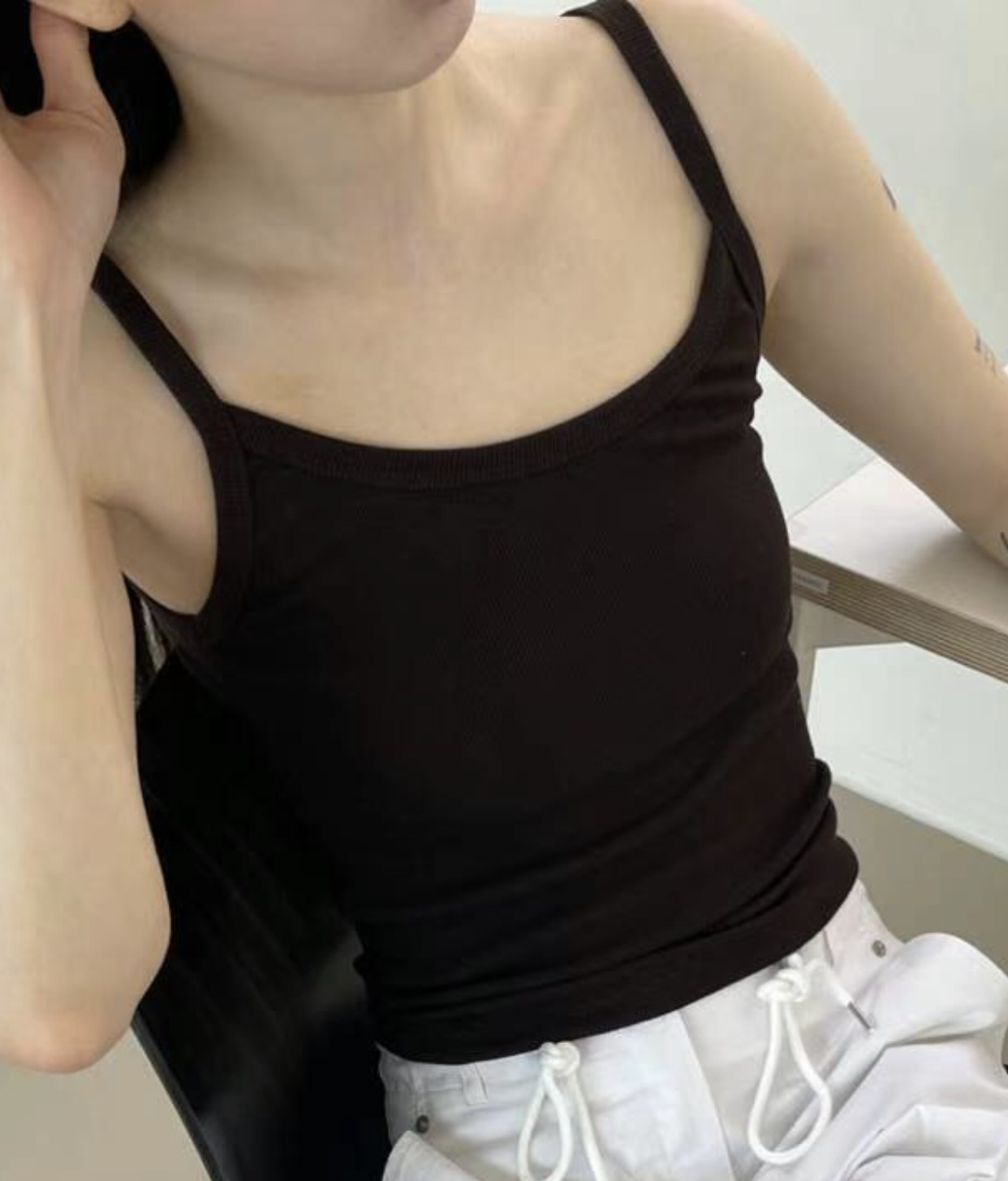 UNTIL韓國直郵㊣東大門實拍女裝新款25春夏熱賣人氣吊帶背心UNTIL吊帶/背心圖色2
