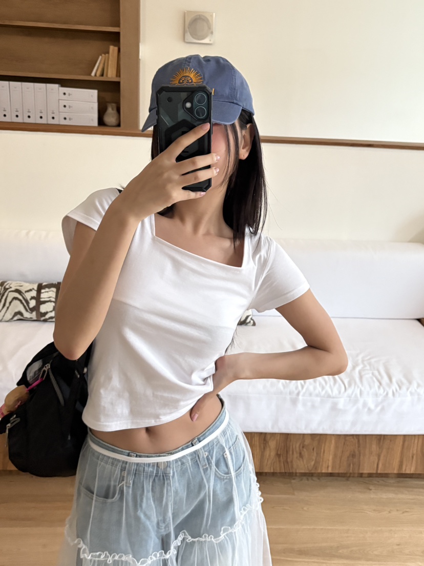 DOUZE韓國直郵㊣女裝新品熱賣25春夏推薦休閑時尚人氣T恤DOUZET恤