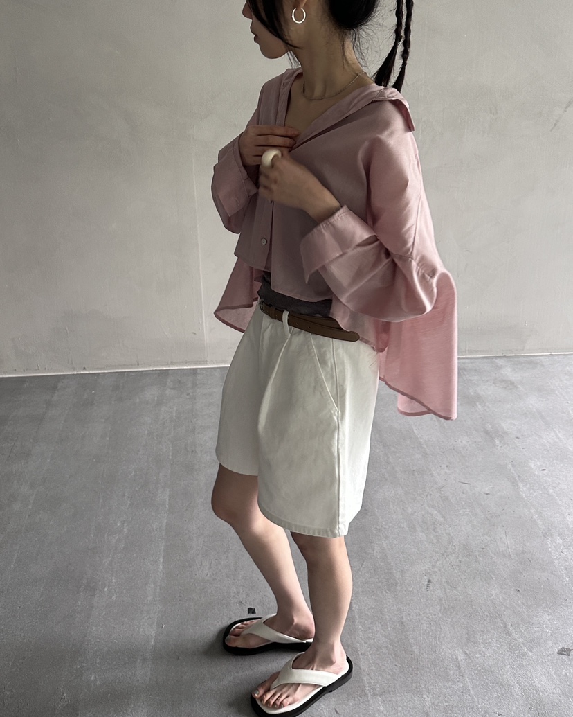 HOWDY韓國㊣直郵東大門代購女裝新品休閑25春夏熱賣襯衫蕾絲衫howdy襯衫/蕾絲衫