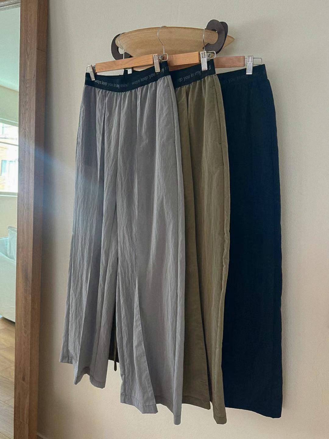DRESS UP韓國直郵㊣女裝新品人氣熱賣推薦時尚25春夏休閑褲DRESS UP休閑褲