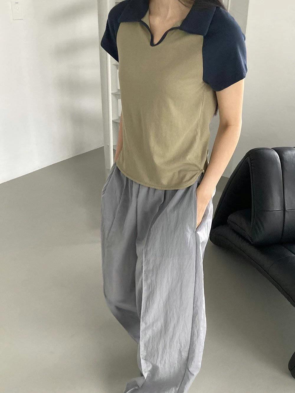 DRESS UP直郵韓國代購㊣女裝新款休閑人氣時尚熱賣推薦T恤DRESS UPT恤