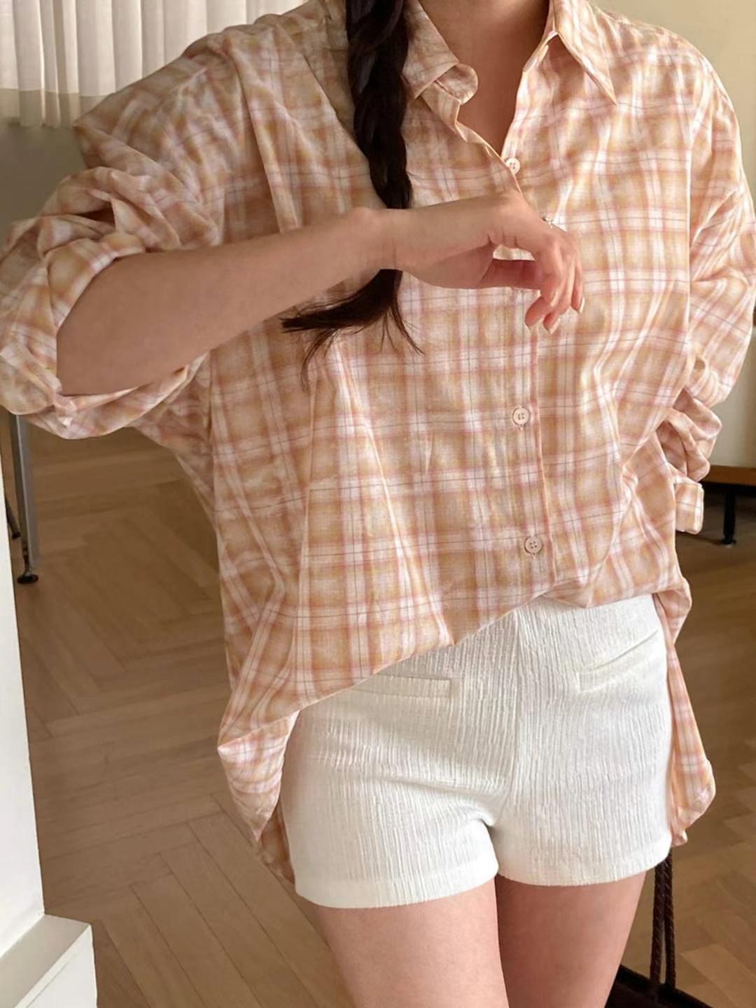 DRESS UP韓國㊣直郵東大門代購女裝新品人氣25春夏襯衫蕾絲衫DRESS UP襯衫/蕾絲衫