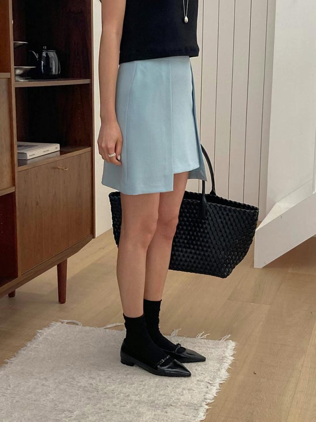 DRESS UP韓國直郵㊣女裝新款推薦人氣熱賣25春夏休閑時尚短裙DRESS UP短裙