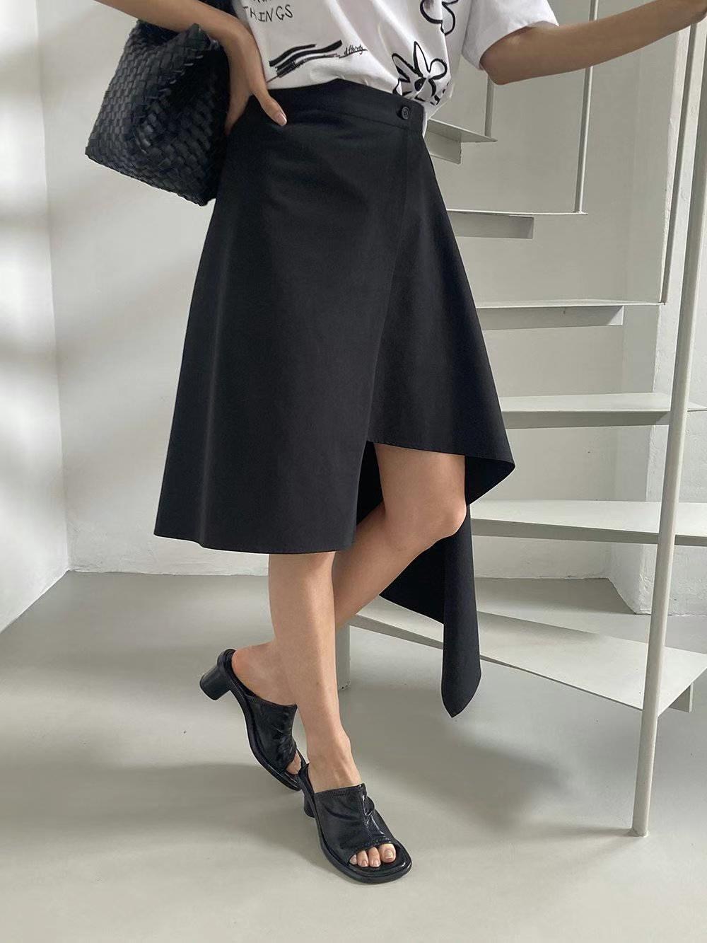DRESS UP直郵韓國代購㊣女裝新款休閑熱賣推薦半身裙中短裙DRESS UP半身裙/中短裙