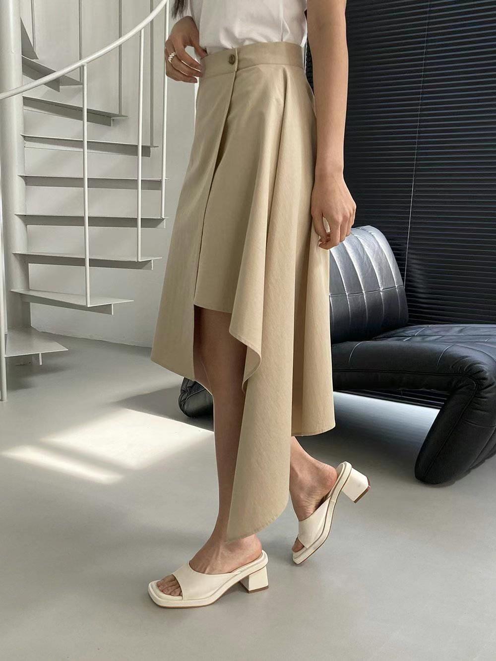 DRESS UP直郵韓國代購㊣女裝新款休閑熱賣推薦半身裙中短裙DRESS UP半身裙/中短裙